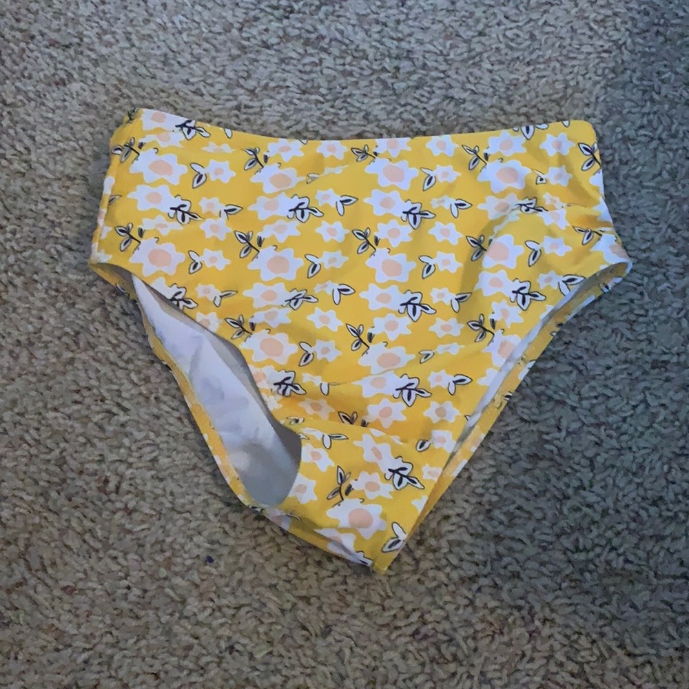 Flower bathing suit bottoms (never worn)